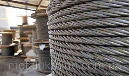 Трос стальной 10,5мм ГОСТ 3077-80 Київ