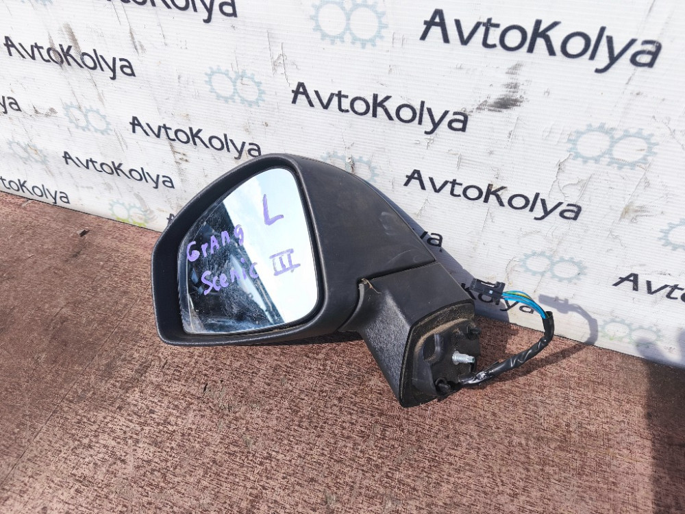 Зеркало левое Renault Scenic III 2009-2016 Ковель - зображення 8