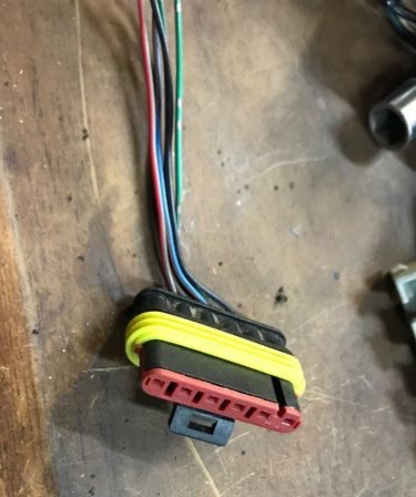 Бу фишка разъём автомобильный 282090-1, 282090 Кропивницкий - изображение 1