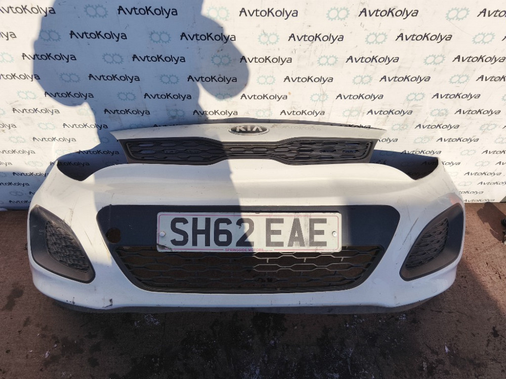 Бампер передний Kia Rio III 2011-2014 (86511-1W200) хэтчбек Ковель - изображение 5