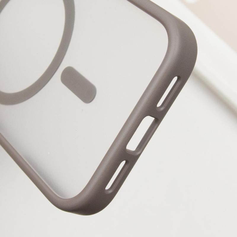 TPU+PC чехол Metal Buttons with Magnetic Fit для Apple iPhone 16 Pro Max (6.9") Херсон - зображення 11