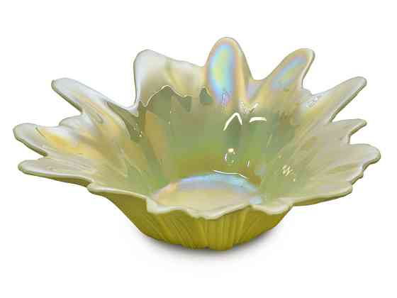 Блюдо Lefard М'ятий 316-928 25 см зелене Київ