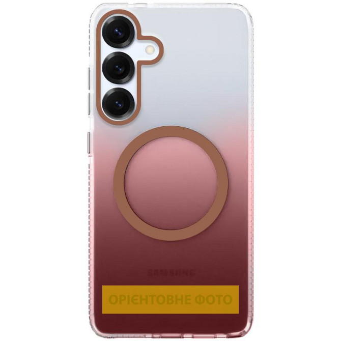 Чехол TPU+PC Phantom with MagSafe для Samsung Galaxy S25 Ultra Херсон - изображение 1