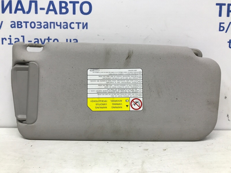 Козырек солнцезащитный левый Mitsubishi Pajero Wagon 2006-2022 7620A395HA (Арт. 57081) Київ - зображення 4