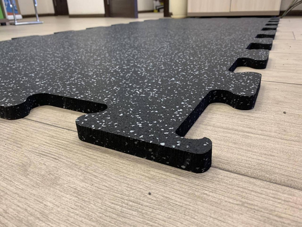 Резиновые маты 1000х1000х8 мм «EWMET» Київ - зображення 4