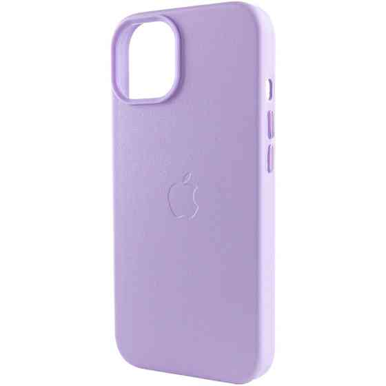 Кожаный чехол Leather Case (AA Plus) with Magnetic Fit для Apple iPhone 14 (6.1") Херсон