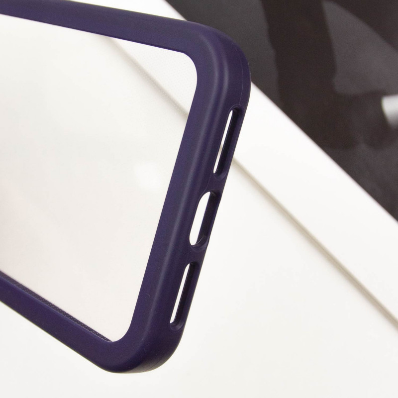TPU чехол Transparent + Colour 1,5mm для Apple iPhone 12 (6.1") Херсон - изображение 8