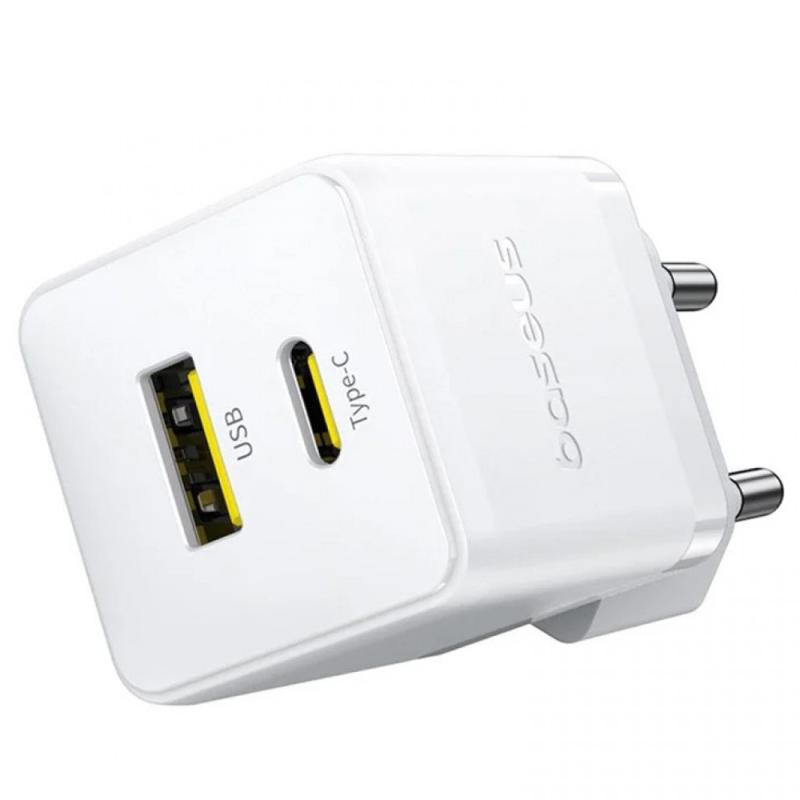 СЗУ Baseus Palm Fast Charger 30W (1USB-A/1C) (P1011160A) Херсон - зображення 3