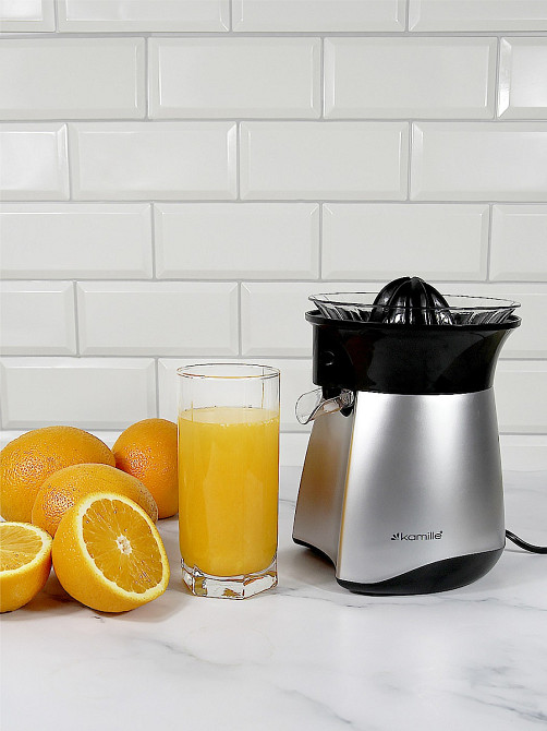 Соковыжималка для цитрусовых Kamille KM-6737 40 Вт серая Київ - зображення 1