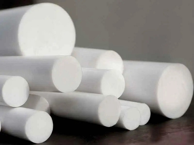Фторопласт-4, d 150х500мм, PTFE (тефлон), пруток Киев - изображение 2