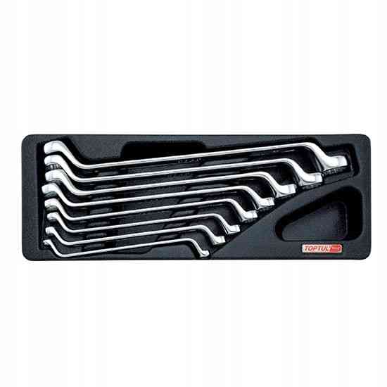 Набор накидных ключей 6-22мм (угол 75°) 8ед. (в ложементе) TOPTUL GAAT0802 Харьков