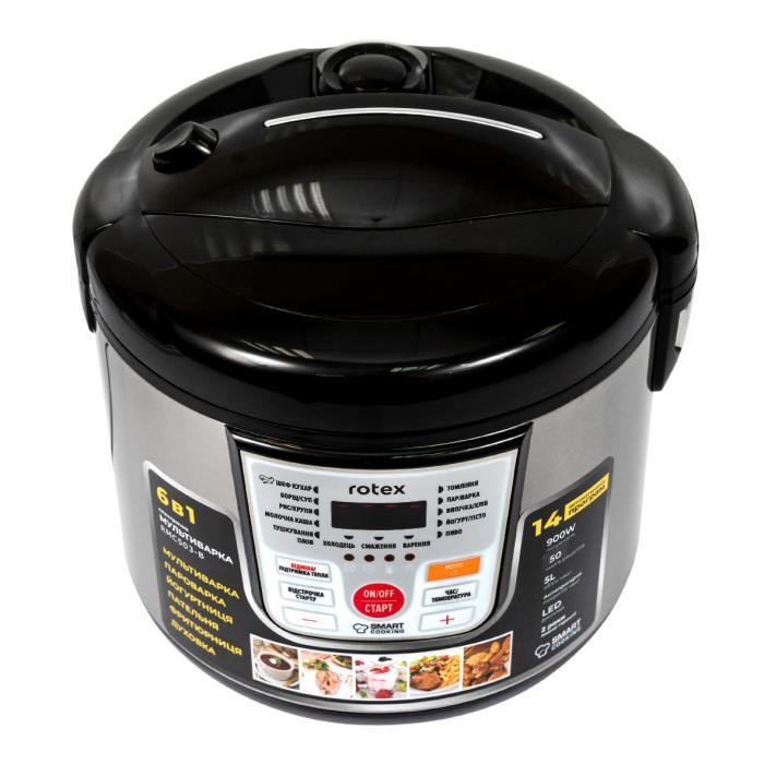 Мультиварка ROTEX RMС503-B Київ - зображення 3