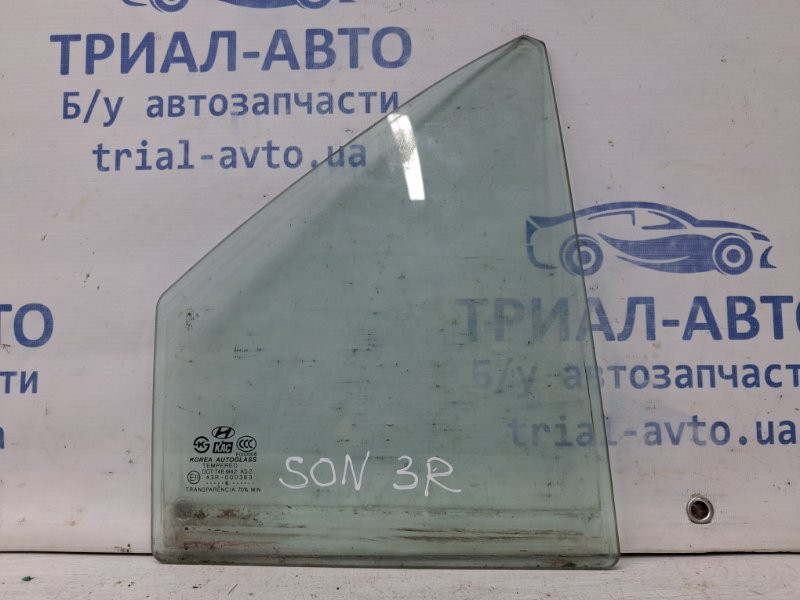 Стекло двери задней правой (форточка) Hyundai Sonata 2004-2010  (Арт. 66858) Київ - зображення 1