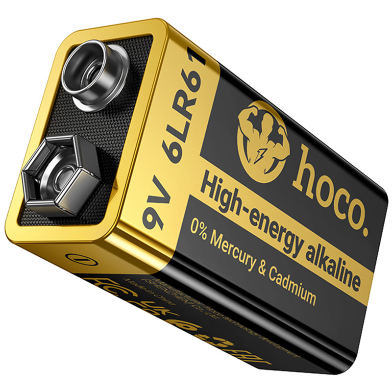 Батарейки Hoco JA9 9V (6LR61) Alkaline 1 pcs Херсон - зображення 4
