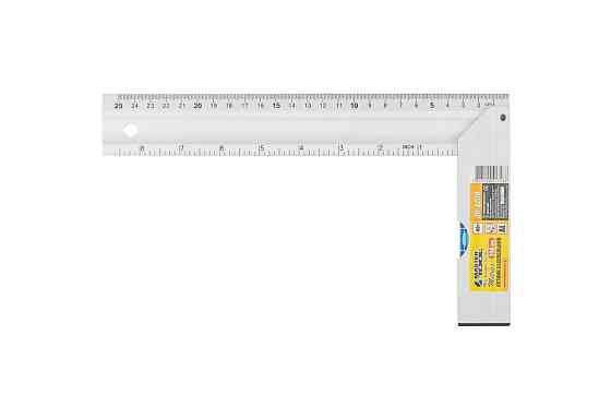 Угольник строительный алюминиевый MASTERTOOL 250 мм ручка Al с капсулой 0,5 мм/1м 30-4250 Харьков