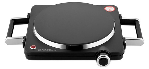 Электроплита First FA-5096-5 1500 Вт черная Київ - зображення 1