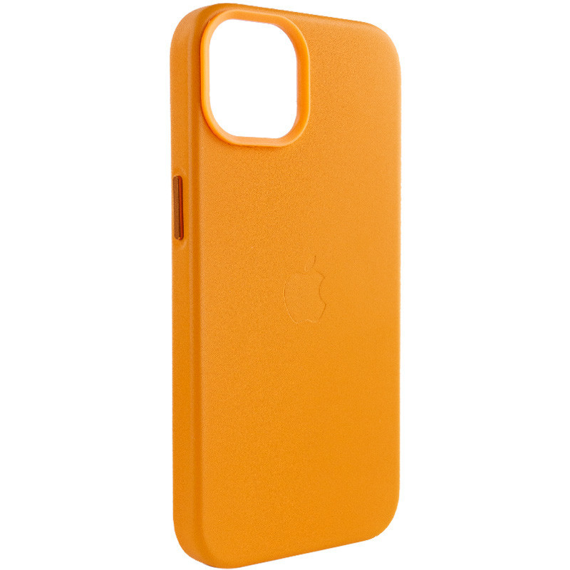 Кожаный чехол Leather Case (AA Plus) with Magnetic Fit для Apple iPhone 14 (6.1") Херсон - изображение 4