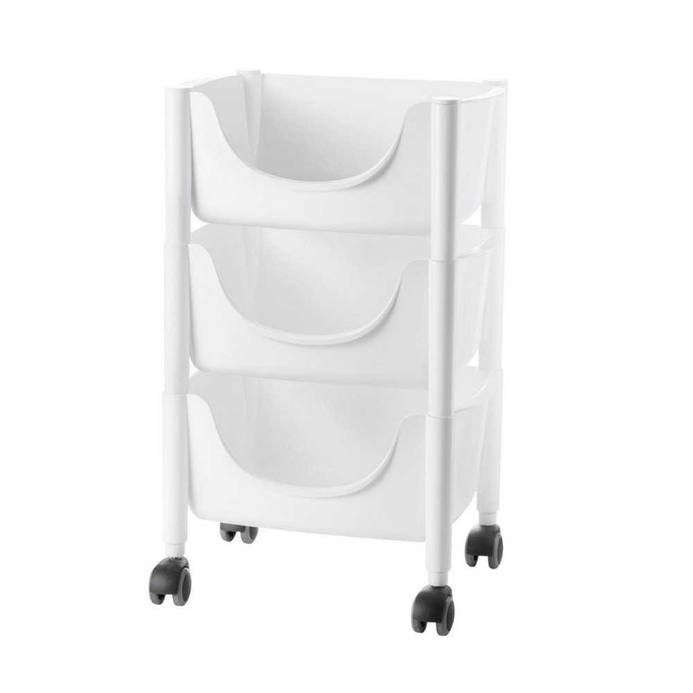Полку пластикова Guzzini Kitchen Active Design 22650511 69х44,5х30,5 см біла Київ - зображення 1