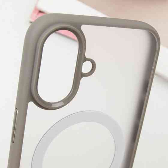 TPU+PC чехол Blueo Skin Friendly Frosted with MagSafe для Apple iPhone 16 (6.1") Херсон