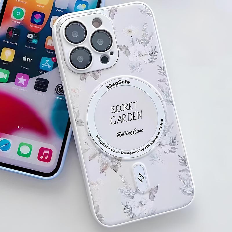 TPU+PC чехол Secret Garden with MagSafe для Apple iPhone 15 Pro Max (6.7") Херсон - зображення 4