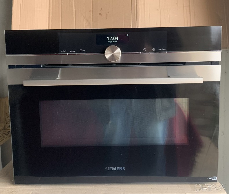 Духовка з мікрохвильовкою 2в1 Siemens CM636GBS1 45х60см Made in Germany Бережани - зображення 1