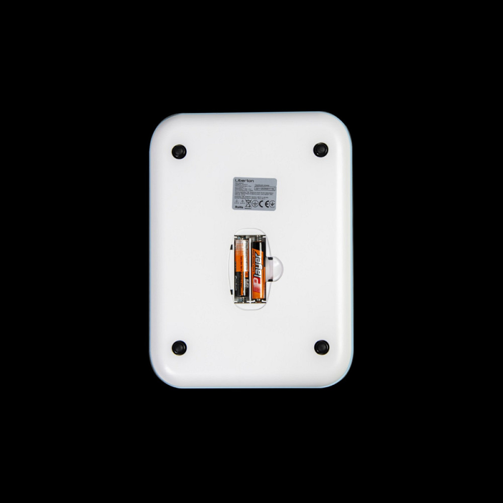 Весы кухонные Liberton LKS-0717 10 кг голубые Київ - зображення 4