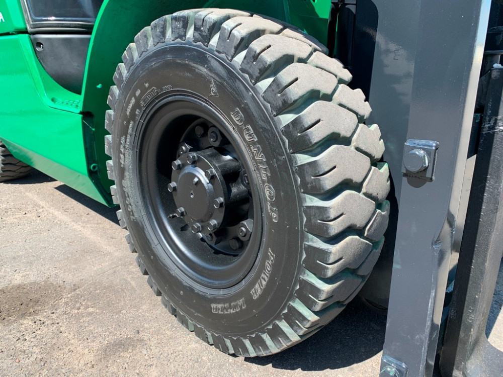 Газ-бензиновий вилочний автонавантажувач Mitsubishi з двома додатковими секціями гідравліки Одеса - зображення 9