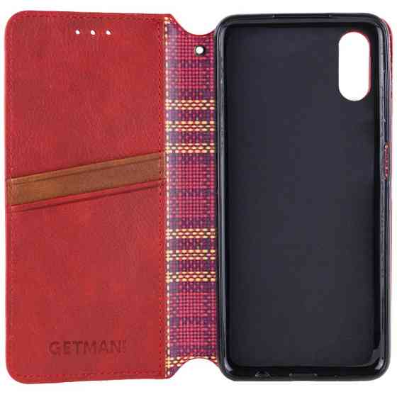 Кожаный чехол-книжка GETMAN Cubic (PU) для Apple iPhone X / XS (5.8") Херсон