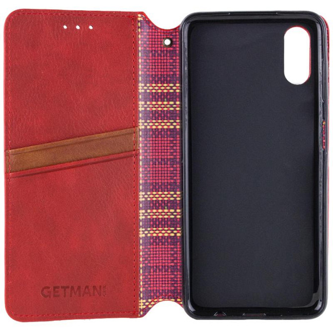 Кожаный чехол-книжка GETMAN Cubic (PU) для Apple iPhone X / XS (5.8") Херсон - зображення 3