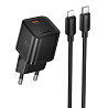 СЗУ Hoco N66 Ingenious PD35W (1USB-C) + кабель Type-C to Lightning Херсон