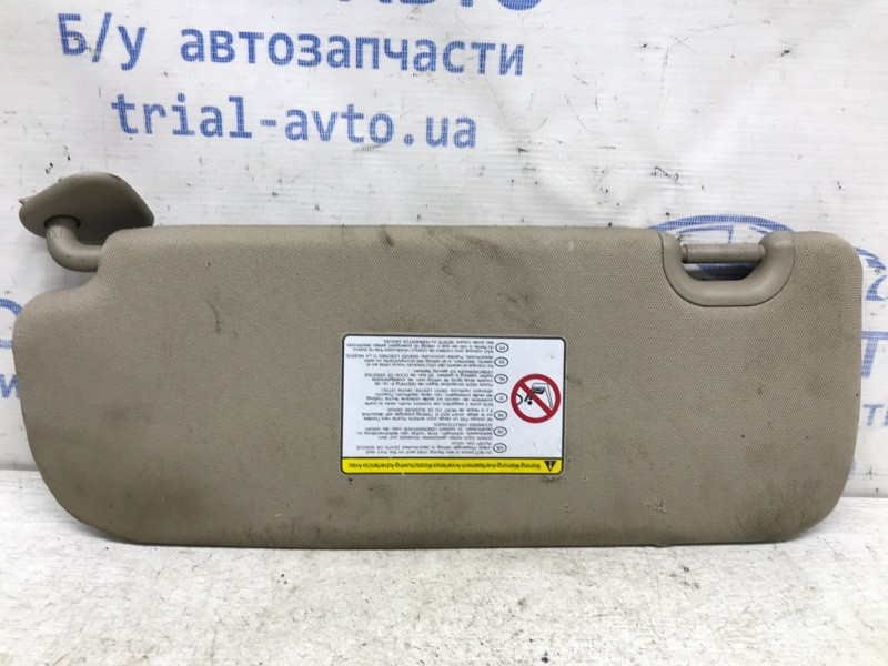 Козырек солнцезащитный правый Hyundai Santa fe DM 2.2 DIESEL D4HB 2012 (б/у) Київ - зображення 3