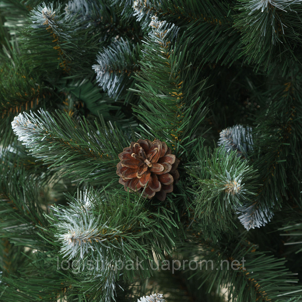 Искусственная елка 2 метра "Император" с белым кончиком Харьков - изображение 2