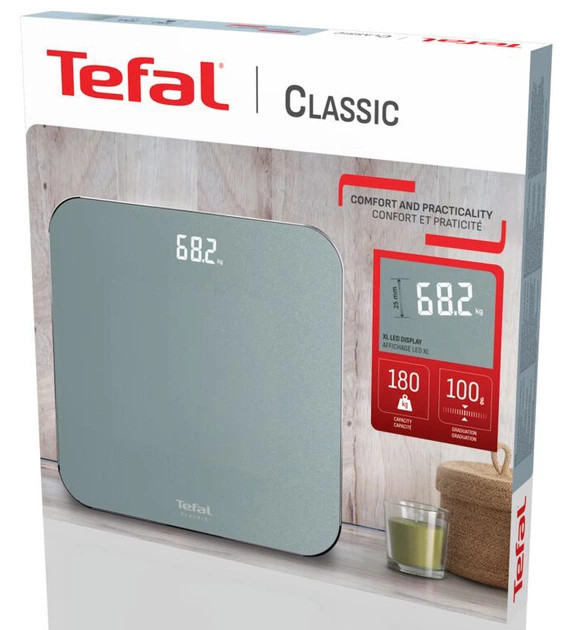 Весы напольные Tefal Classic PP1903V0 180 кг эвкалиптовые Киев - изображение 4