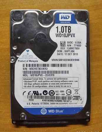 Жорсткий диск Western Digital Blue 1TB Киев
