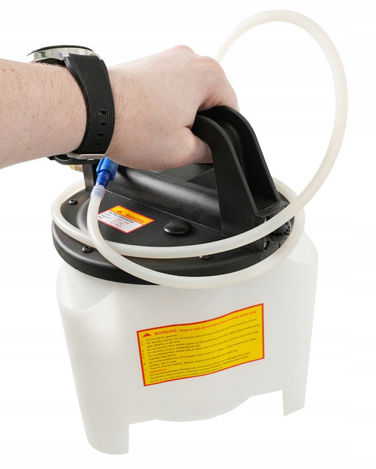 Пневматическая установка для замены тормозной жидкости и жидкости сцепления бак 2л для новой жидкост Харків - зображення 2