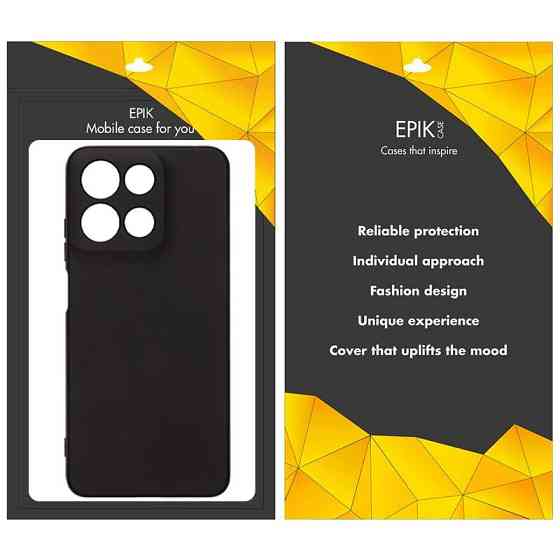 Чехол TPU Epik Black Full Camera для TECNO Spark 30C (KL5n) Херсон