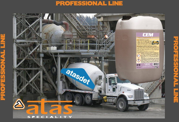Засіб для видалення залишків цементу на бетономішалках CEM Atas Киев - изображение 3