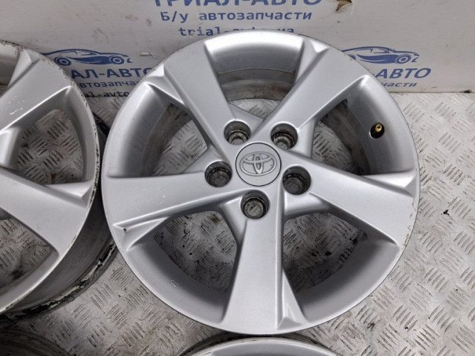 Диски титан комплект R16 Toyota Auris E150 1.6 БЕНЗИН 1ZRFAE 2006 (б/у) Київ - зображення 3
