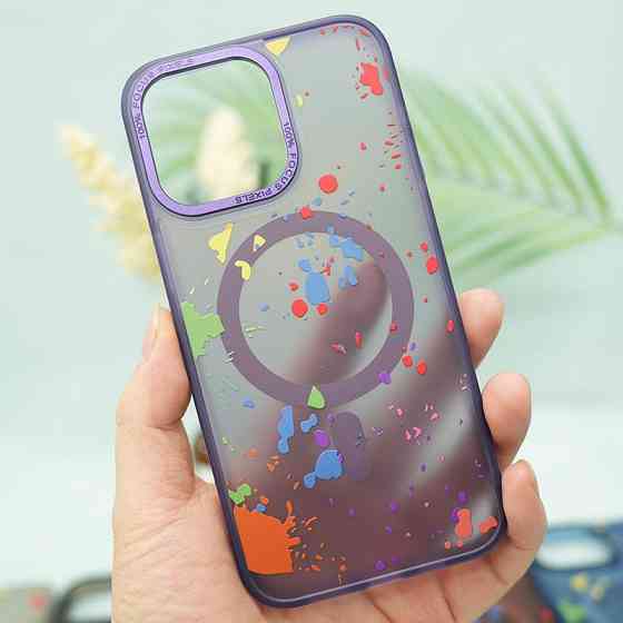 Чехол TPU+PC Flush with MagSafe для Apple iPhone 12 Pro / 12 (6.1") Херсон