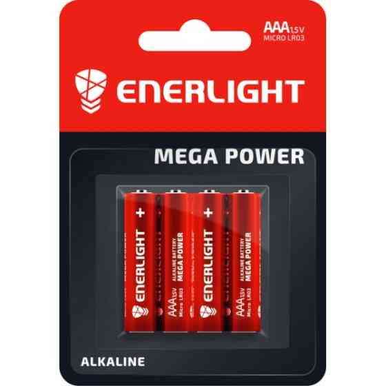 Батарейка ENERLIGHT MEGA POWER AAA (LR03) BLI 1 шт Харьков