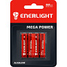 Батарейка ENERLIGHT MEGA POWER AAA (LR03) BLI 1 шт Харків