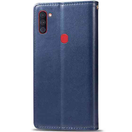 Кожаный чехол-книжка GETMAN Gallant (PU) для Samsung Galaxy A11 Херсон