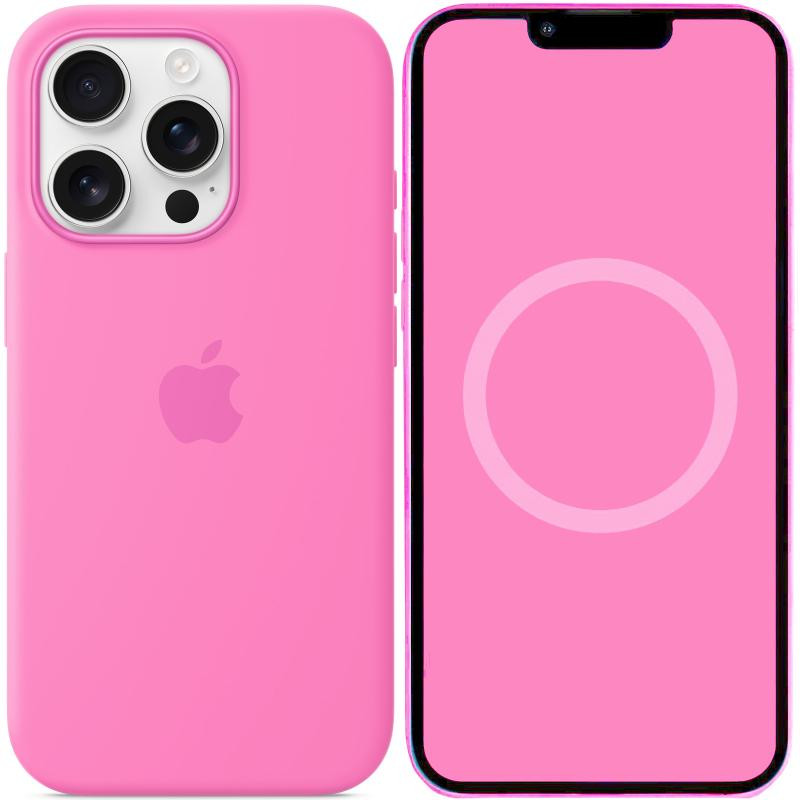 Чехол Silicone case (AAA) with Magsafe and Animation (button) для Apple iPhone 16 Pro Max (6.9") Херсон - зображення 3