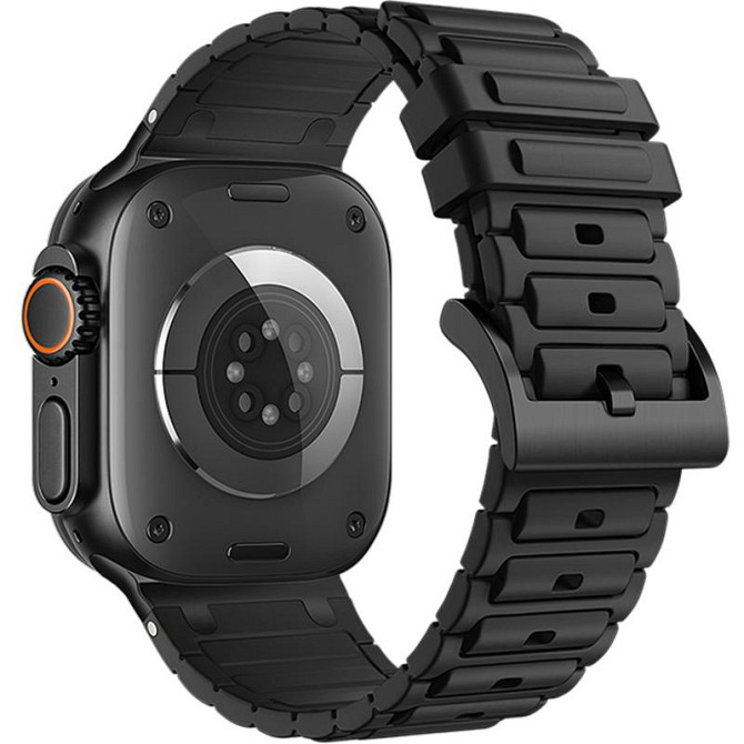 Ремешок Hoco WA35 Emir series thickened silicone strap для Apple watch 44/45/46/49mm Херсон - изображение 2