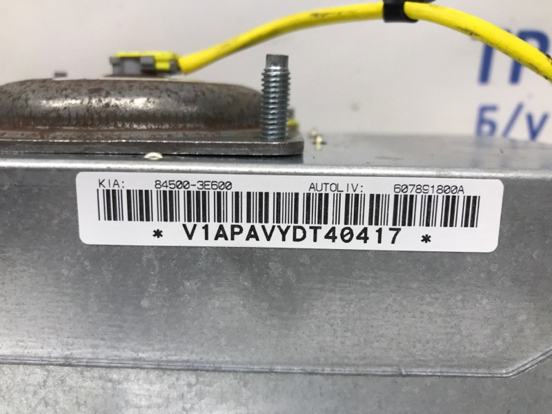 Подушка безопасности в торпеду Kia Sorento BL 2.5 DIESEL D4CB 2002 (б/у) Київ - зображення 5