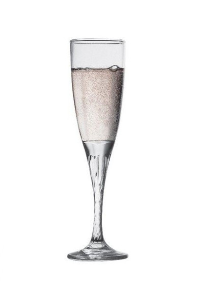 Келих для шампанського Pasabahce Twist PS-44307-1 175 мл Київ - зображення 1