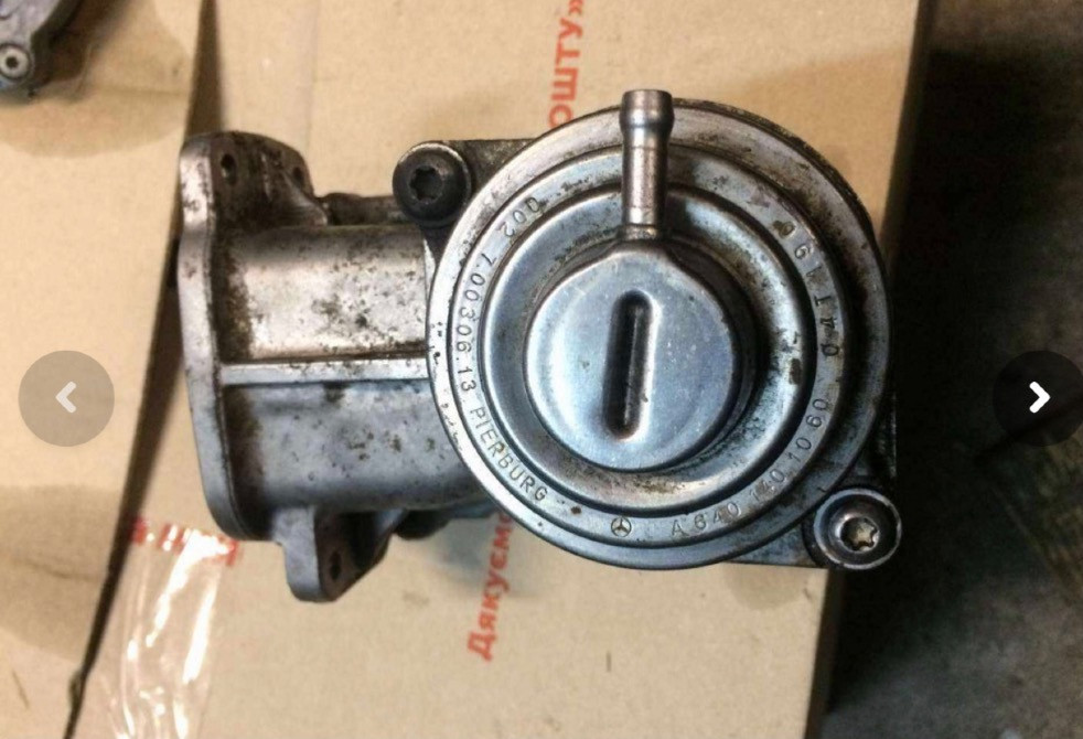 Б/у клапан рециркуляции EGR A6401401060, Mitsubishi Colt 1.5 DID, Smart ForFour Кропивницький - зображення 2