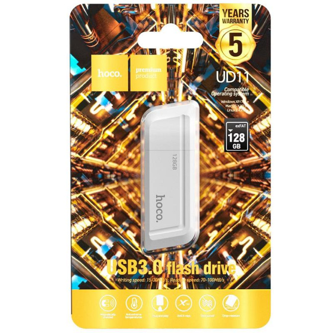 Флеш-накопитель Hoco UD11 USB3.0 - 128GB Херсон - зображення 4