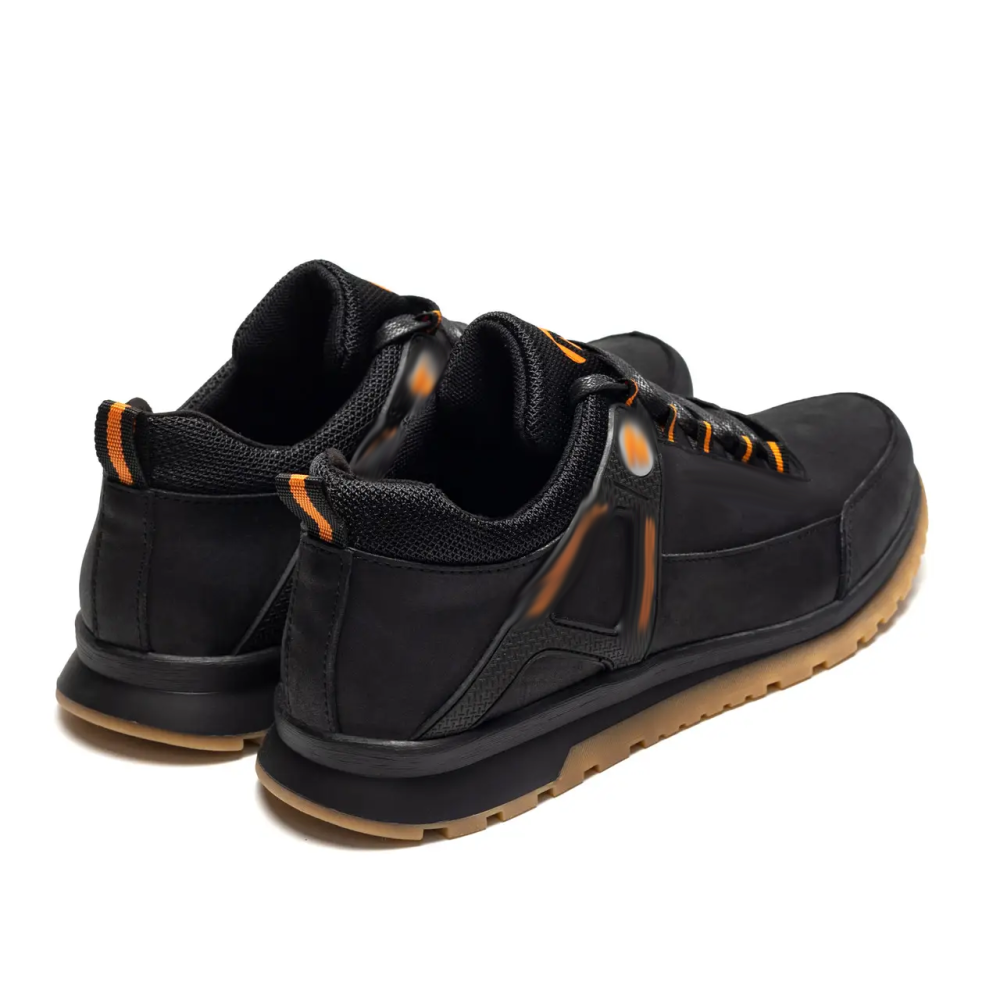 Мужские кожаные кроссовки Performance footwear Black Київ - зображення 4