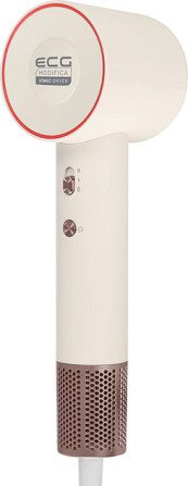 Фен ECG Modifica Sonica 1600 Вт белый Київ - зображення 5
